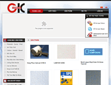 Tablet Screenshot of gkchem.vn